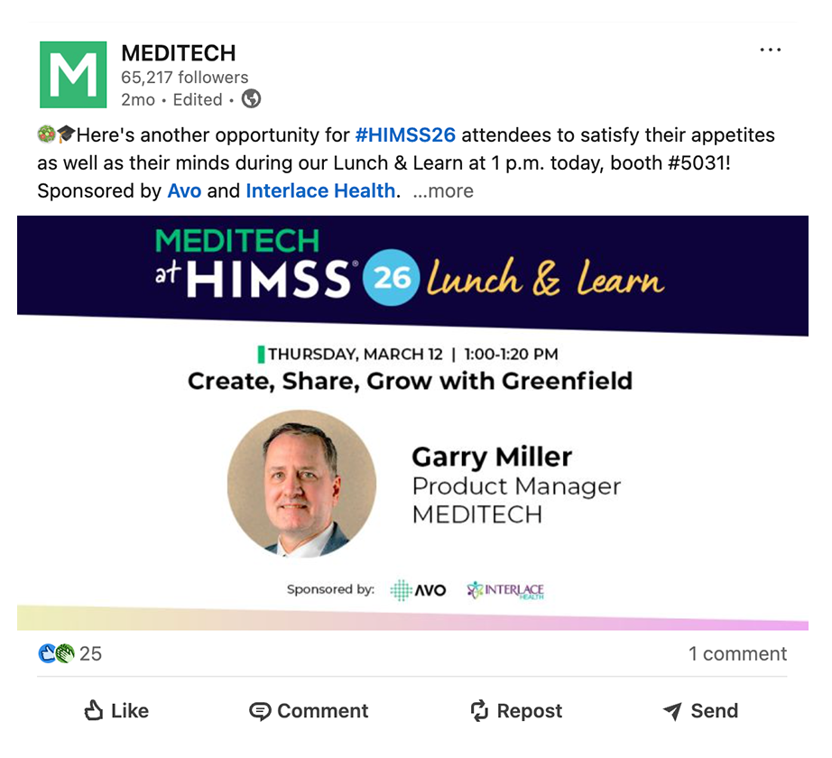 HIMSS26 Posted Deliverable 1