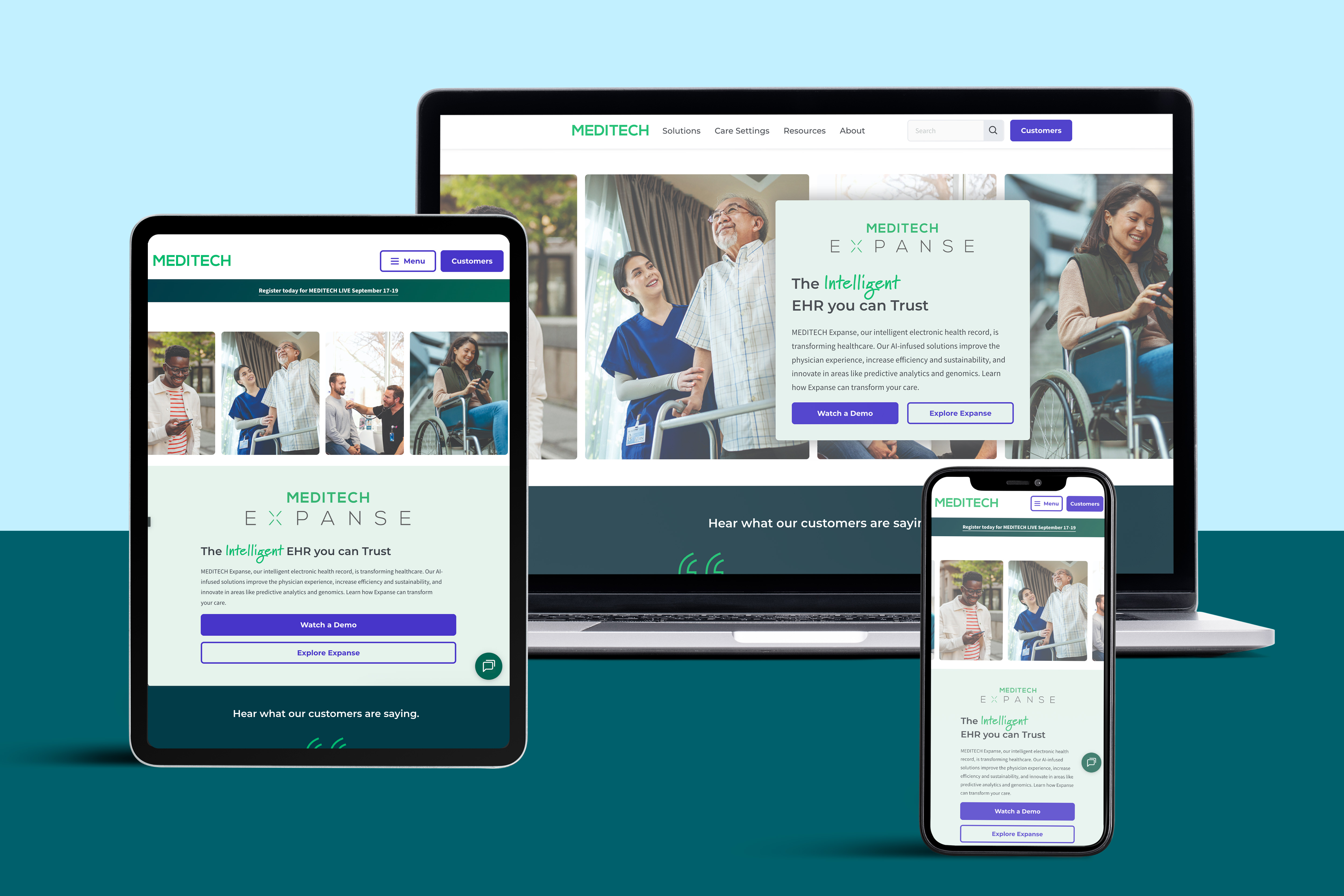 MEDITECH Marketing Website